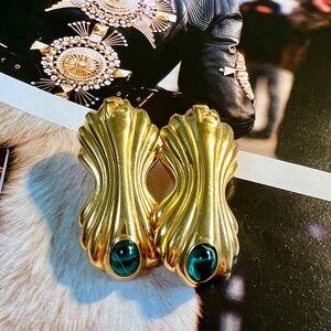 Vintage FENDI Earrings • Pierced •